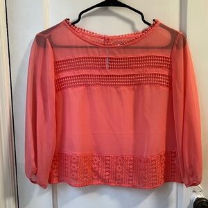 NEW Garage Sheer Top Size Extra Small XS